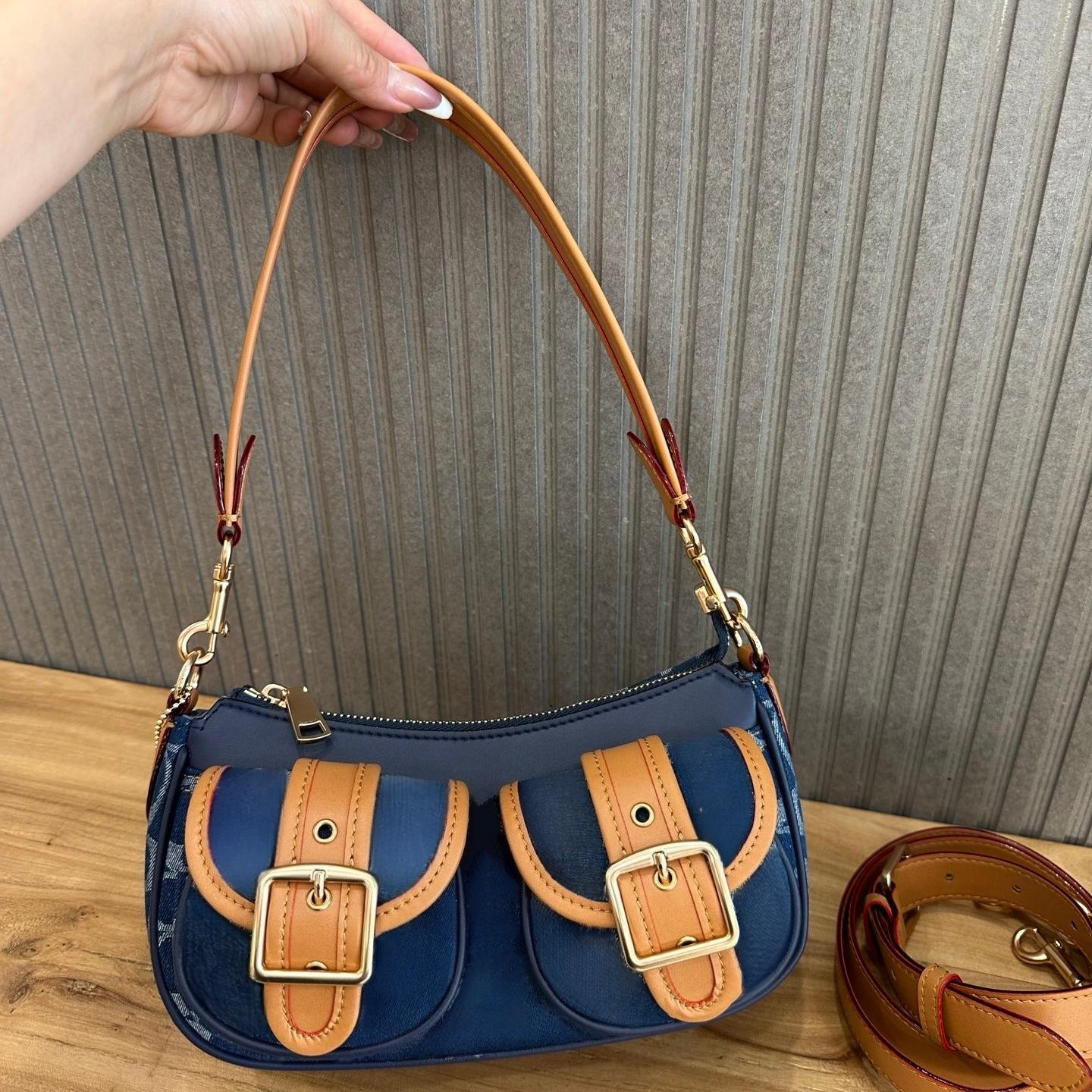Bags mahjong bag baguette bag evening bag specialized fabric paired with high-quality cowhide double shoulder straps luxury bag classic bag fashi