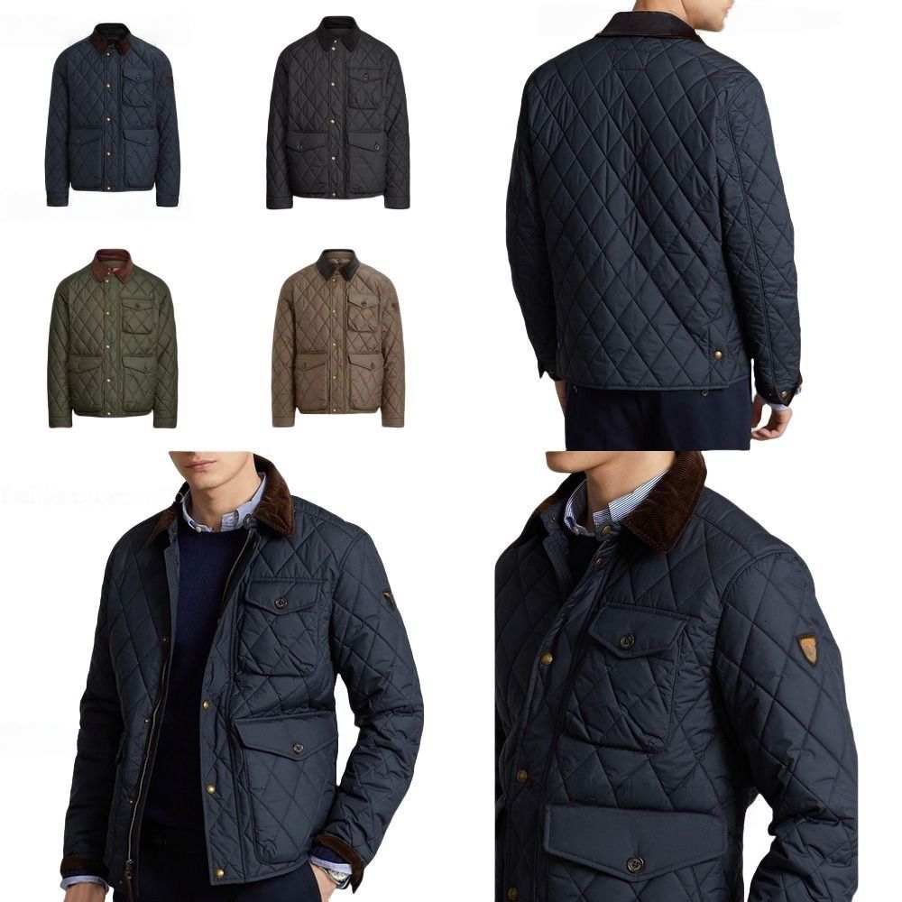 26ss designer jacket Mens 2025 polo mens jacket Winter New Collection Commuter Classic Anti Staining Quilted jacket Star style high grade top polo j