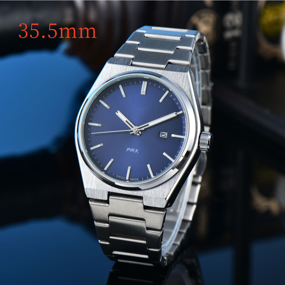 2026 NEW Womens watch Luxury fashion Quartz powermatic 80 Movement Stainless Steel Watch womens Mechanical Quartz Wristwatches waterproof-image-984635316