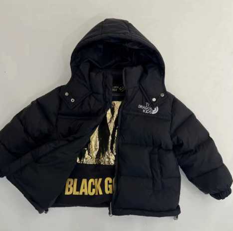 2025 Winter New Style Children's Down Jacket for Boys and Girls - Thick and Warm with a Hood - Children's Breaded Coat H251011-image-1079343180