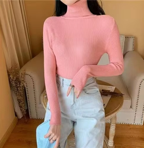 A329 Winter fashion casual women's clothing women's pullover slim basic tops women's cardigan knitted women's sweater can be