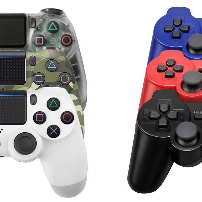 Wireless Game Controller For 4/Slim/Pro Console Cputer PC Gamepad 6-axis Gyroscope Dual Vibration H251125-image-1086032447