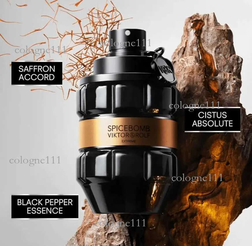 perfume cologne parfum perfumes cologne 90ml Mens Woody Long Lasting Natural Fragrance Bomb Passion Perfume Spicebomb Extreme Eau De Parfum Colog-image-1112035683