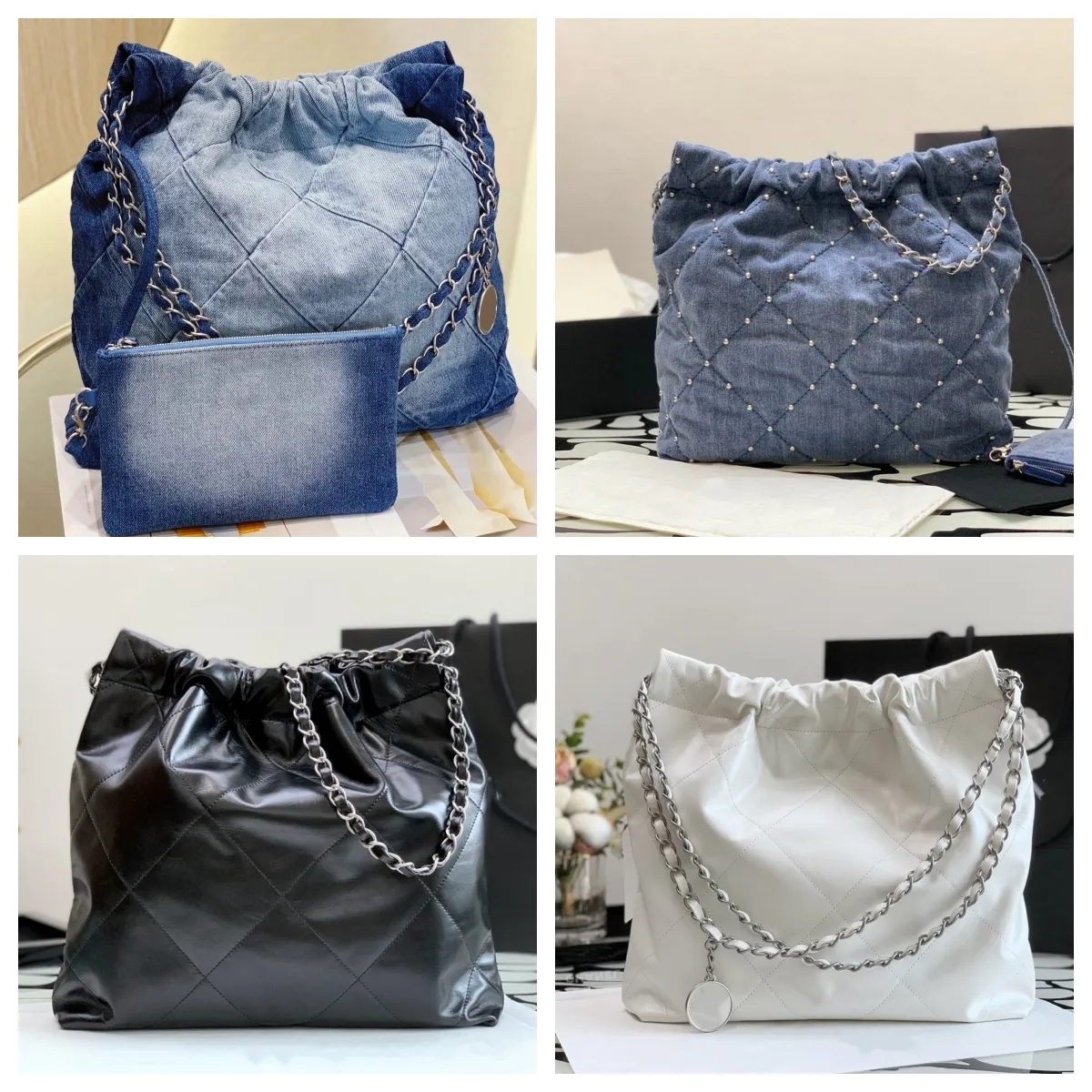 Sac de créateur de luxe 10A 2025 sac fourre-tout sac de luxe sac à bandoulière Sac à bandoulière C 22bag en cuir authentique délicat sac de femme