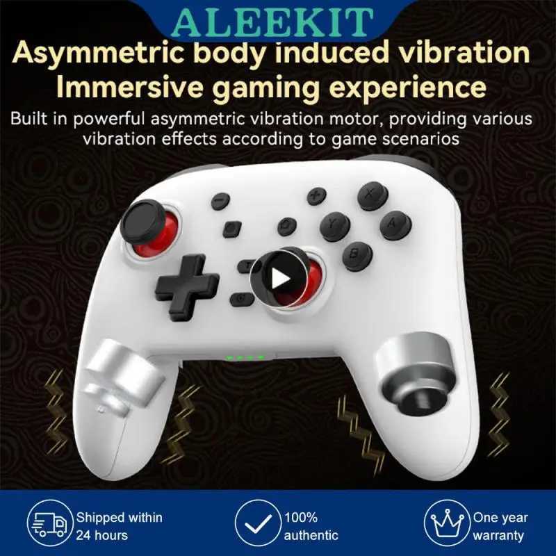 Pc Gamepad Highly Ronsive Buttons Versatile Cpatibility Fast And Accurate Ronse Wireless Connectivity Ergonic Design H251125-image-1086031000
