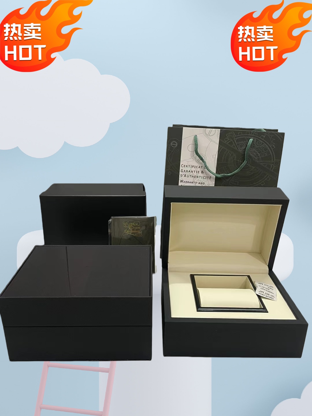 Top Quality A Pity Boxes watch Original Box Accessories wholesale montre Watches Booklet Card Tags and Papers In English Swiss Watches Boxes Many ar