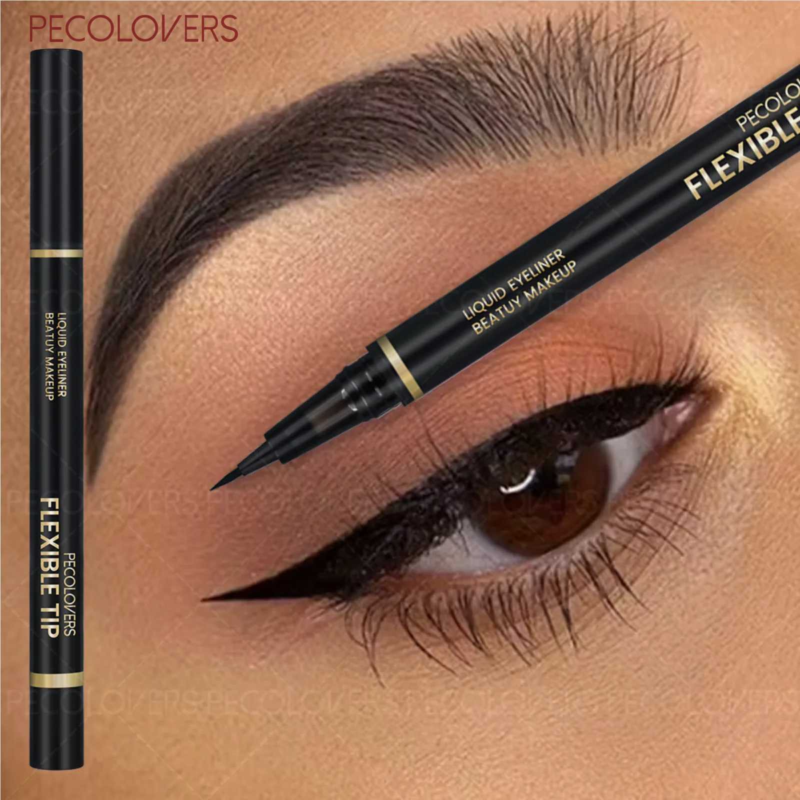 1 Pc Black Liquid Eyeliner Pen Precise Tip Soft Texture Intensely Pigmented Color Waterproof Sweat-resistant HalloweenT251126-image-1086121988