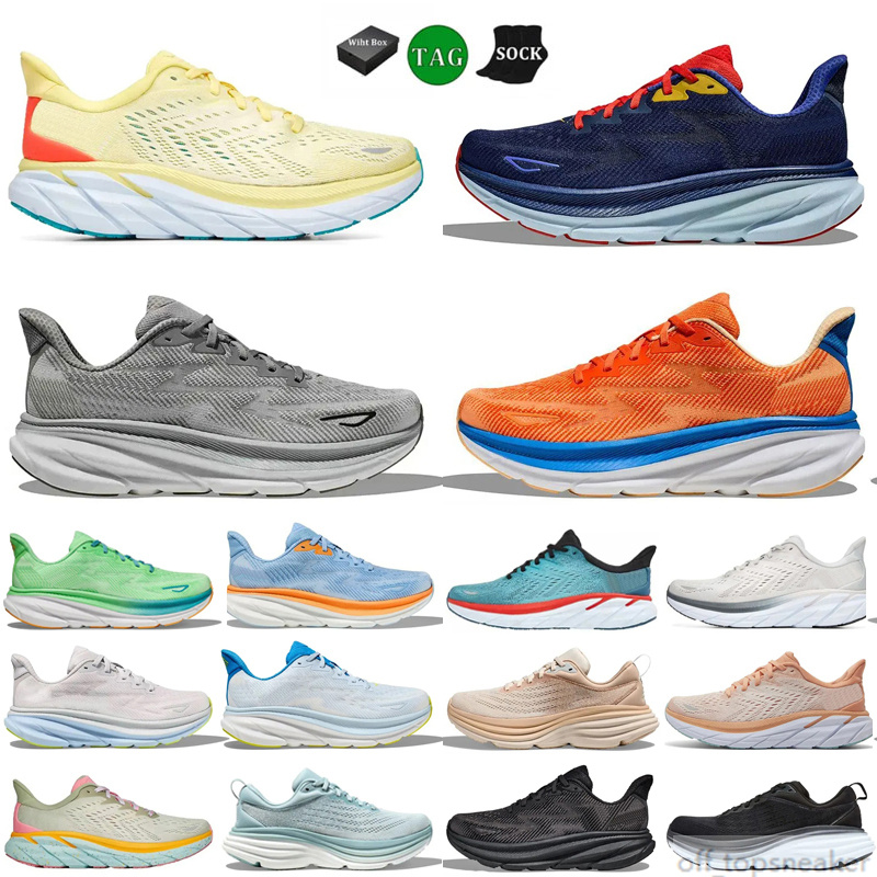 Clifton Holas 9 Hola One Bondi 8 Chaussures de course absorbant les chocs mode route Free People De Blanc designer homme femme 36-46