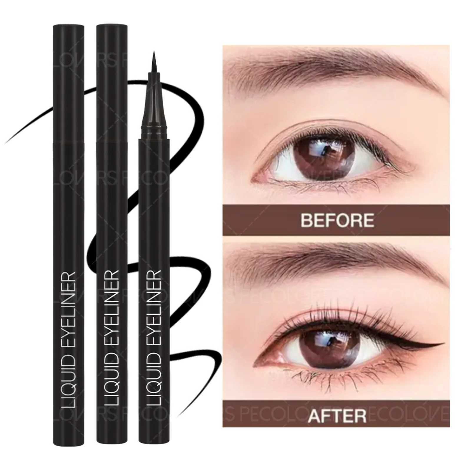 1PC Waterproof Black Liquid Eyeliner - Long-Lasting Precision Tip Easy To Apply Smudge-Proof for Daily Special OccasionsT251126-image-1086123986