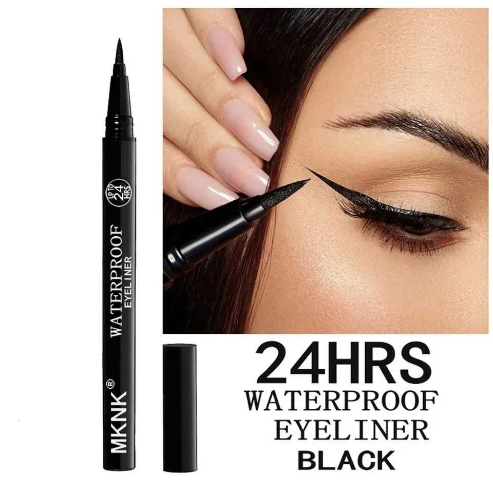Black Quick-Dry Eyeliner Pencil 1/2 PCS - 24H Lasting Smooth Matte Waterproof Anti-Smudge Liquid Eyeliner Makeup for EyesT251126-image-1086123587