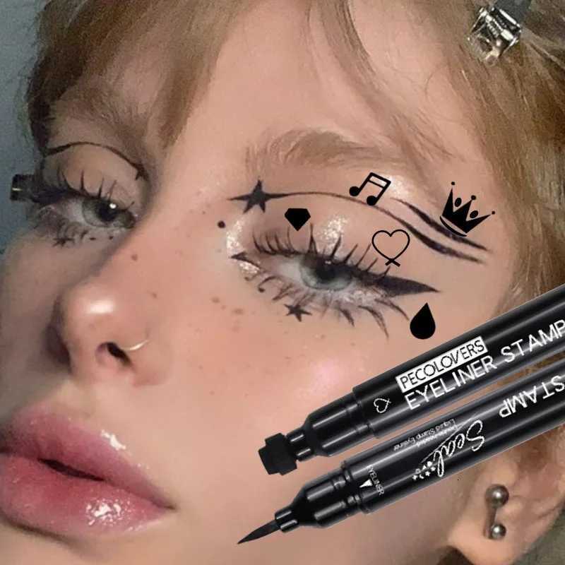 Seal Eyeliner Music Festival Makeup Waterproof and Sweat-proof Long-lasting Eyeliner Convenient and Easy To UseT251126-image-1086122132