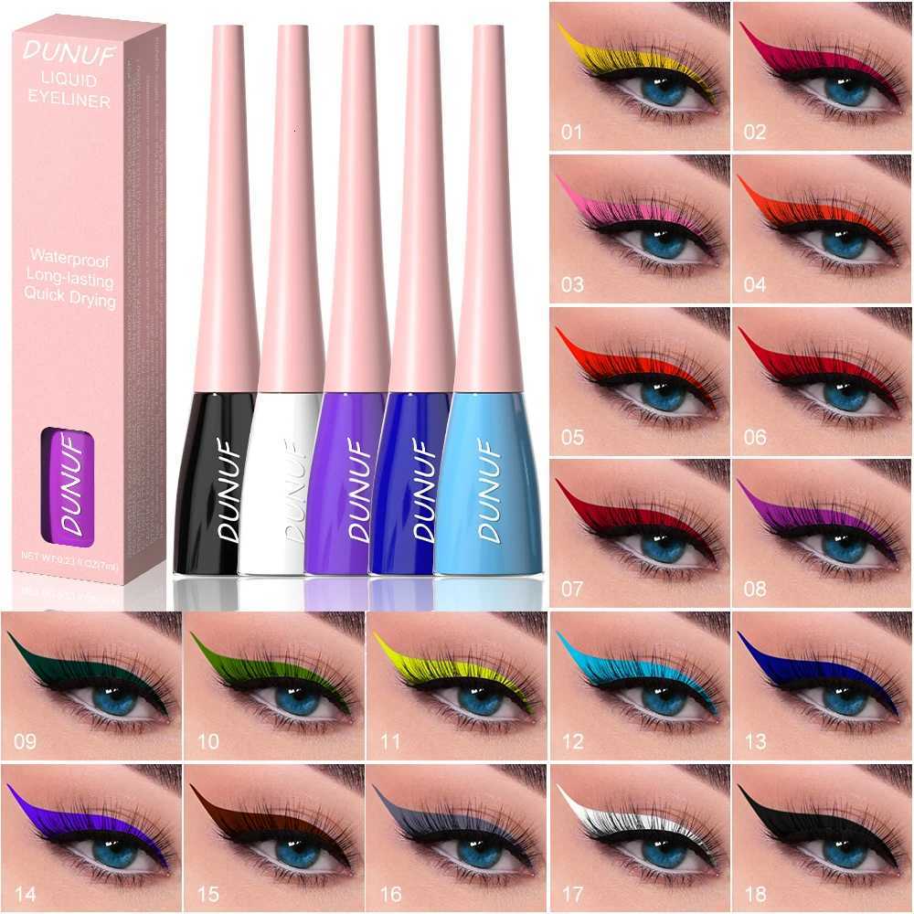 DUNUF 1 Pcs Waterproof Long-Wearing Liquid Eyeliner - Smudge-Resistant Transfer-Proof Perfect For Creating Dramatic LooksT251126-image-1086123862