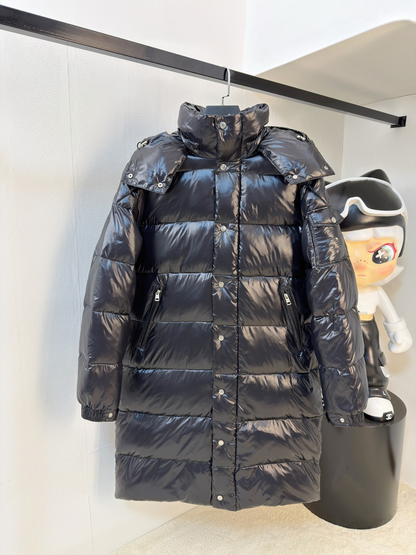 Men's Down & Parkas Designer New goose down long down unisex outfit