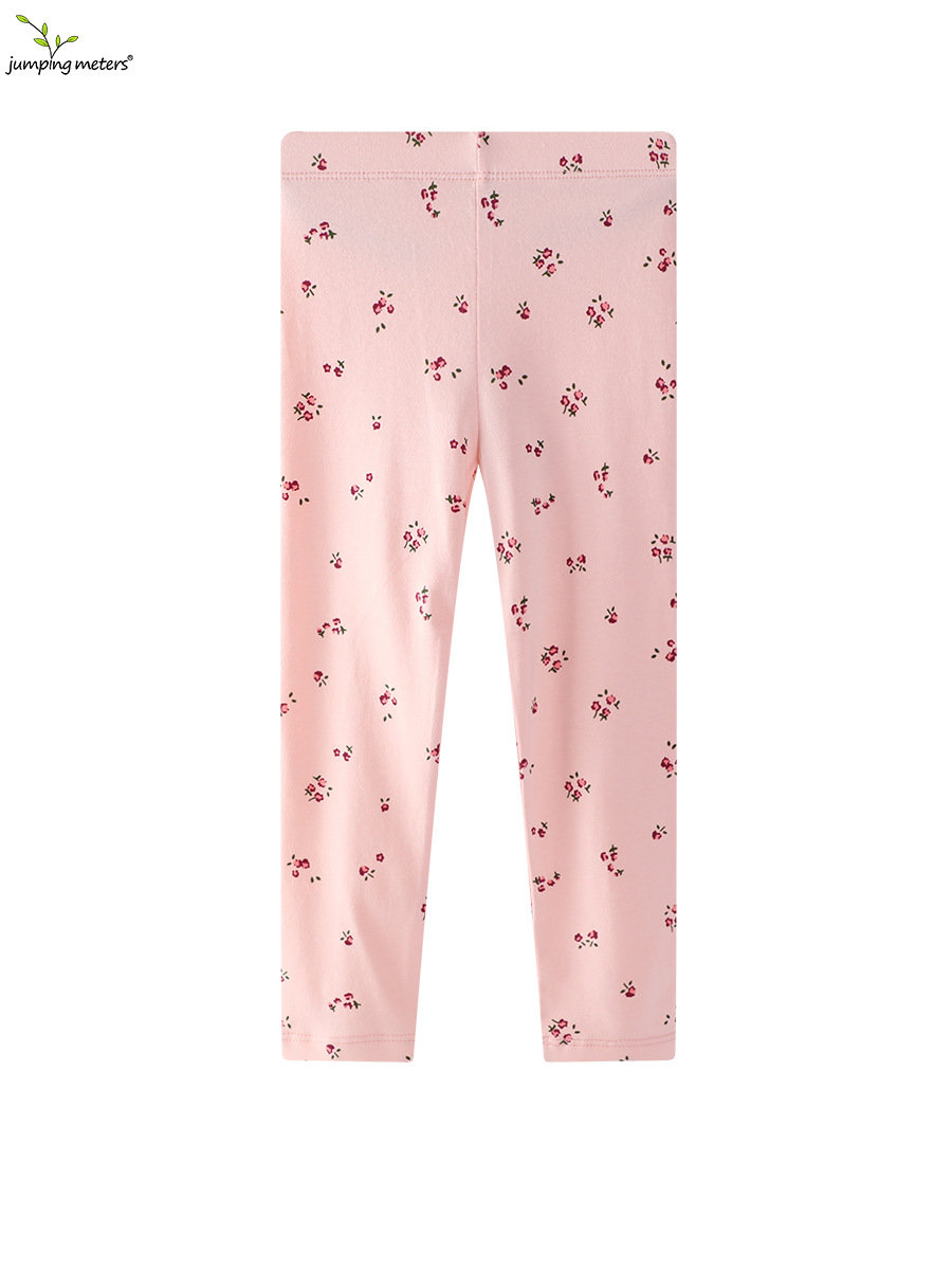 XW192 Girls&#039; Cotton Leggings Spring and Summer New Style Girls&#039; Outerwear Children&#039;s Princess Pants Baby Pants-image-1055313810