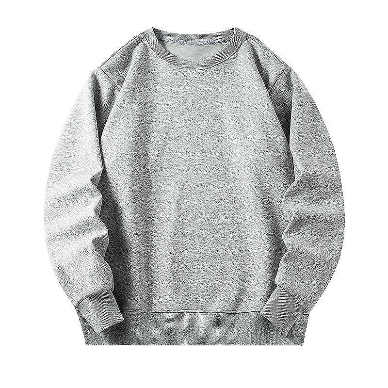 H371 T-shirt à manches longues pour hommes, sweat-shirt décontracté à col rond