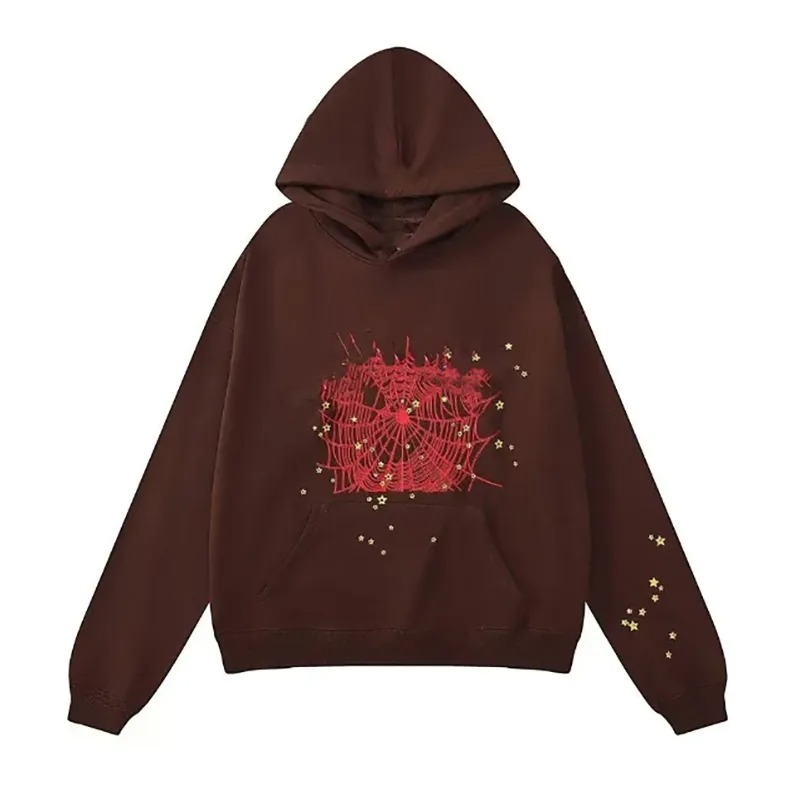 Spiddder Hoodie Designer Mens Hoodies Womens Tracksuit Quality Jogging Pike High Street Hip Hop Puff Craft FREE Shipping Hoodie Webjumpers Clothes B