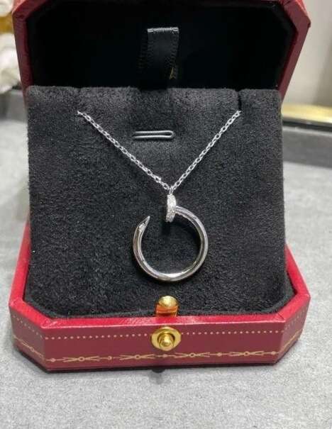 c a r t ier necklaces fashion High Version C a r t ier Brand Full Diamond Nail Necklace for Women Trendy Light Luxury Socialite Same Style High-end