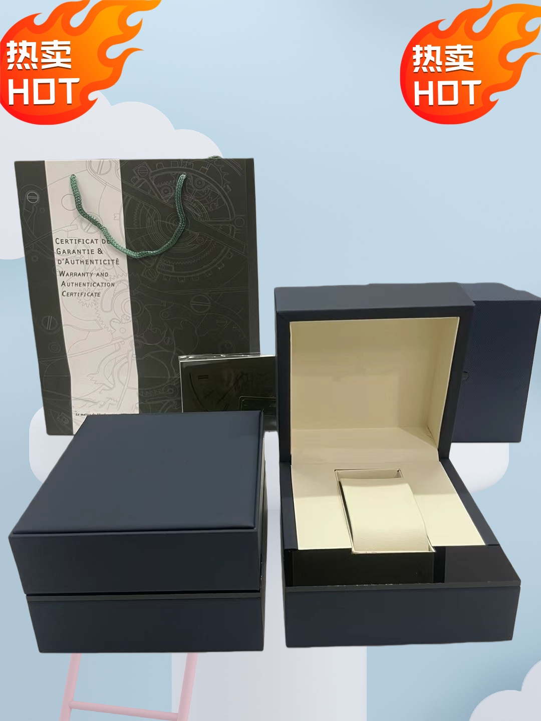 Top Quality A Pity Boxes watch Original Box Accessories wholesale montre Watches Booklet Card Tags and Papers In English Swiss Watches Boxes Many
