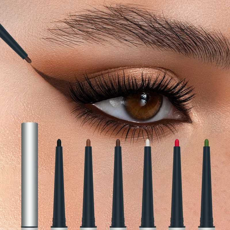 Eyeliner Liquid Long-term Waterproof Non-halo Dyeing Thin Head Non-stick Eyelashes Lying Silkworm Eyeliner PenT251126-image-1086123495