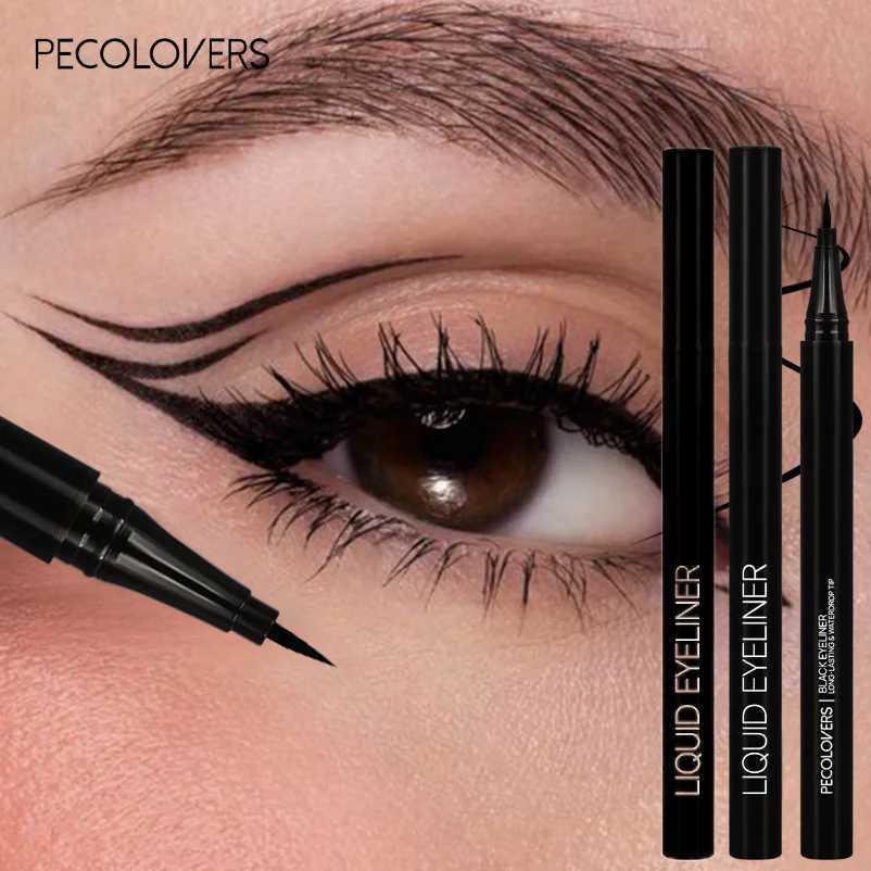 3PCS/1Set Durable Liquid Eyeliner Sweat-resistant Formula Black Quick-drying Create The Perfect Eye MakeupT251126-image-1086123779