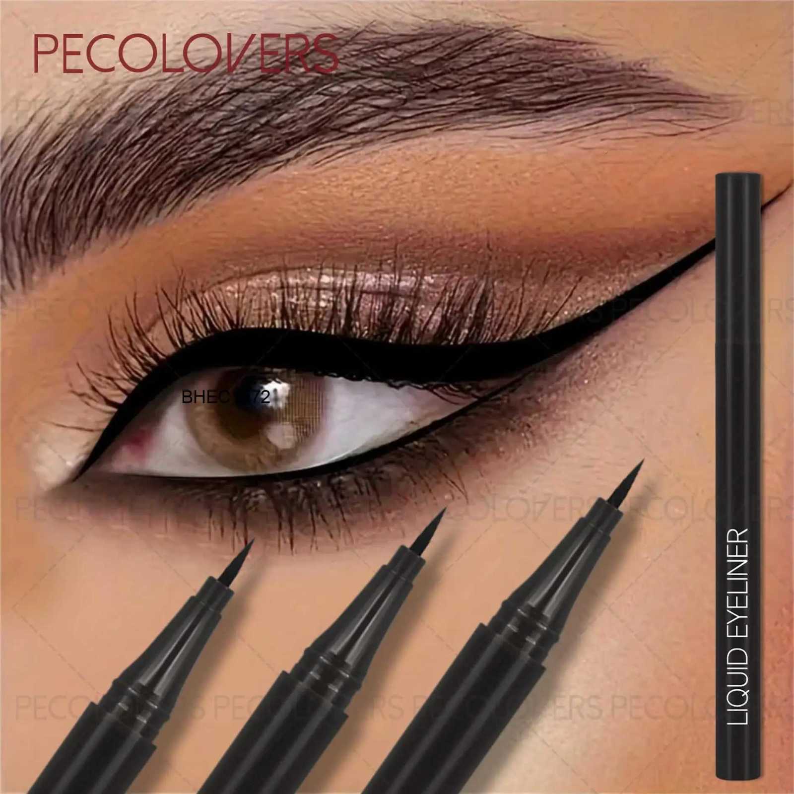3pcs BlackBrown Liquid Eyeliner PensWaterproofQuick-Drying EyelinerBeginner Friendly SmudgeLong-LastingEyeliner PenT251126-image-1086122904