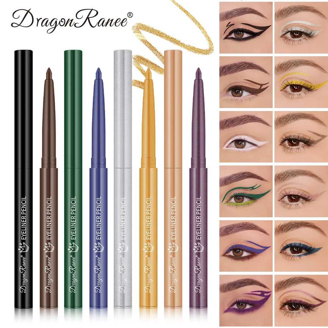 Eyeliner Waterproof Sweatproof Non-Smudged Easy to Use for Beginners Green Purple Black Long-Lasting Non-Removable EyelinerT251126-image-1086123267