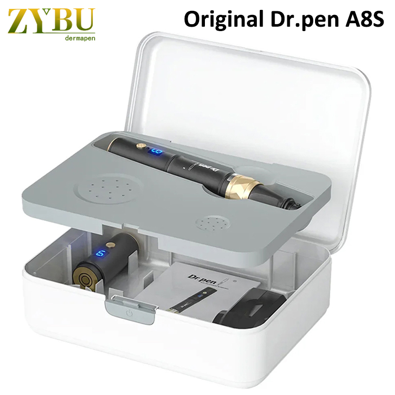 Dr.pen Ultima A8S Wireless Microneedling Skin Care Dermapen Stamp Face MTS Tools Home Use Facial Mesotherapy Derma Dr Pen Micro Needles Rolling Syst