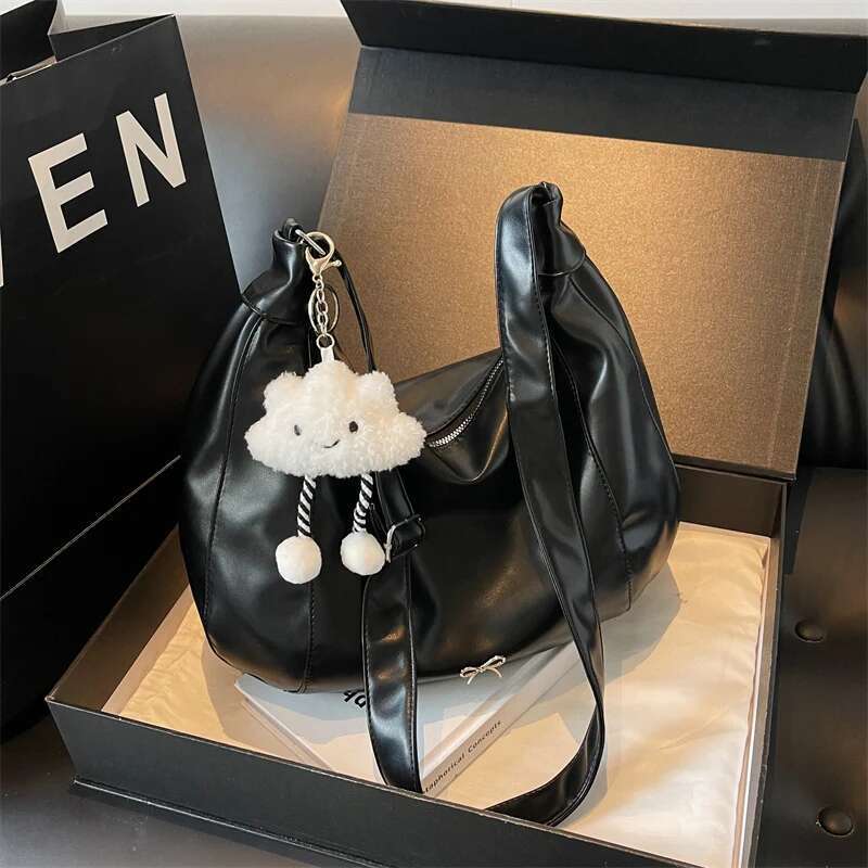 Backpack Summer New Large Capacity Underarm Shoulder Crossbody Women S Fashion Backpack Comes With outdoor Small Doll As A Gift Bag Sports