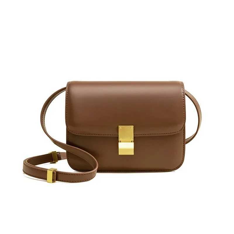 Sac pour femmes de haute qualité 2024 Tendance Fashion Luxury Designer de luxe Sac à épaule Nouveau Metal Budle Cuir Exquis Cross Body Bod W25042