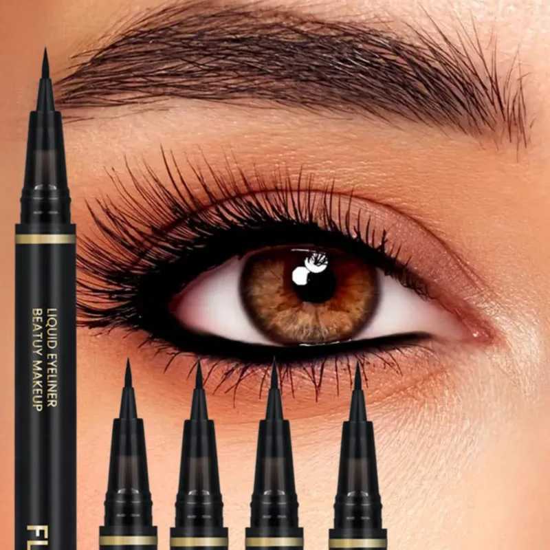5pcs Black Eyeliner Quick-drying Eyeliner Waterproof and Sweat-proof Not Easy To Smudge Eye CosmeticsT251126-image-1086122040