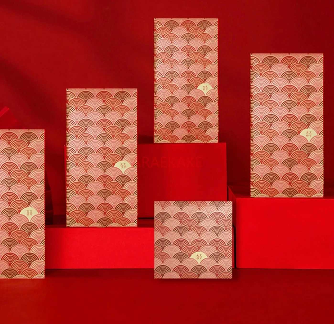 5PCS Blocked Door Red Envelope Wedding Exclusive Hundred Yuan Wedding Mini Wedding Red Envelope C251127-image-1086357534