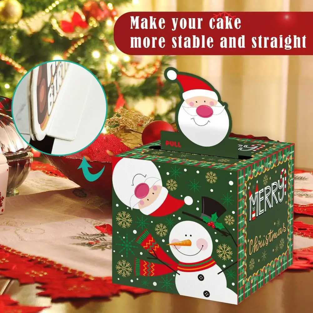 Christmas Cash Withdrawal Box Party Socks Filling Mystery Gift Box Santa Claus Surprise Box For Festival DecorationM251127-image-1086324297