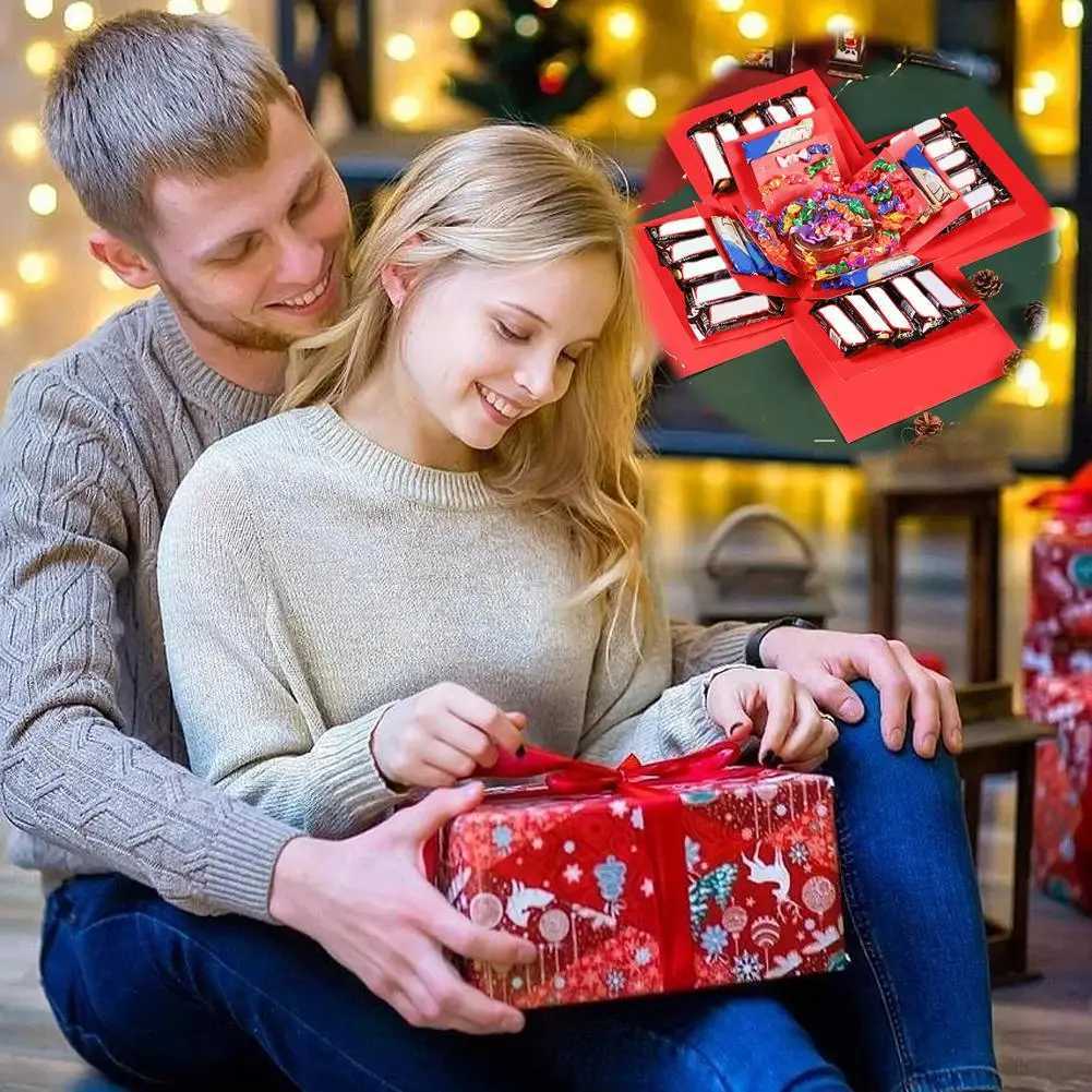 Surprise Explosion Gift Box Kit DIY Assembled Handmade Box For Birthday Gift Anniversary Vntines Day Wedding O5J7 H251127-image-1086327164