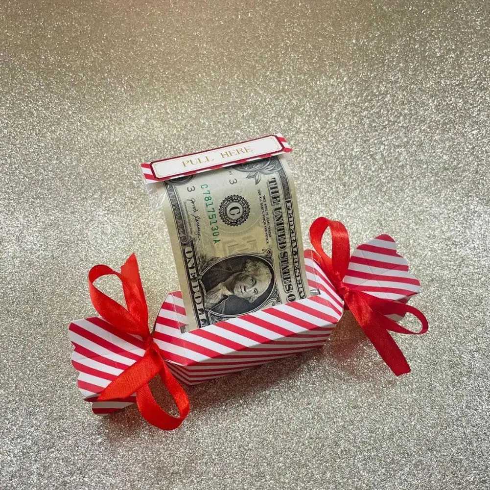 Christmas Money Box For Cash Gift Money Roll Pull Out Surprise Gift Box Unique DIYMoney Case For Xmas Birthday Party BoxM251127-image-1086324172