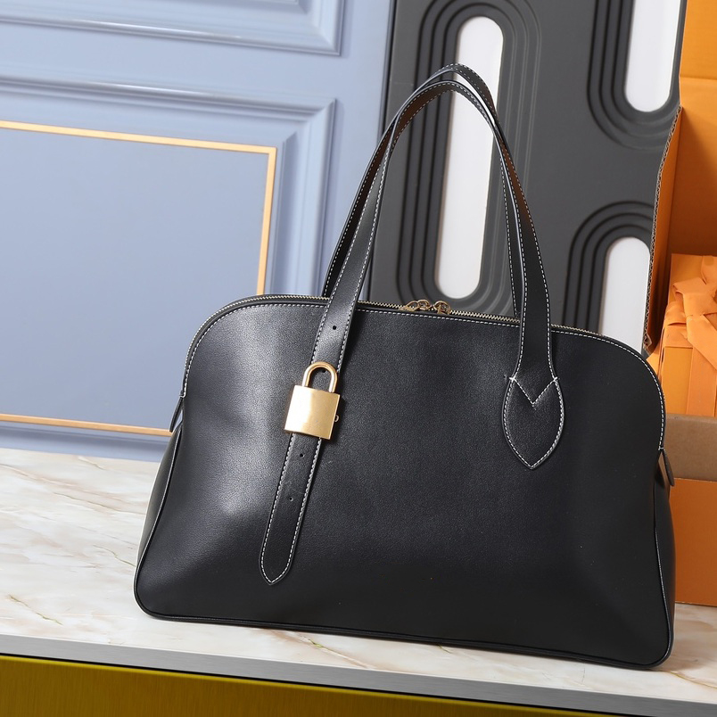 Fashion tote versatile handbag solid color cowhide shell shaped large capacity outdoor women's bag