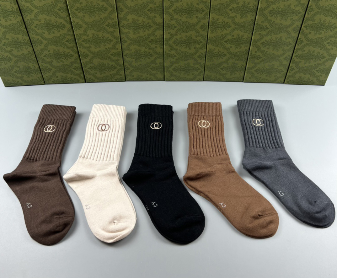 wholesale Fashion Luxury Short Sport g Socks Street Style Stripe Sports Basketball Sock For Men and ms 5pcs/lot mens designer With Box 5 Color Mi