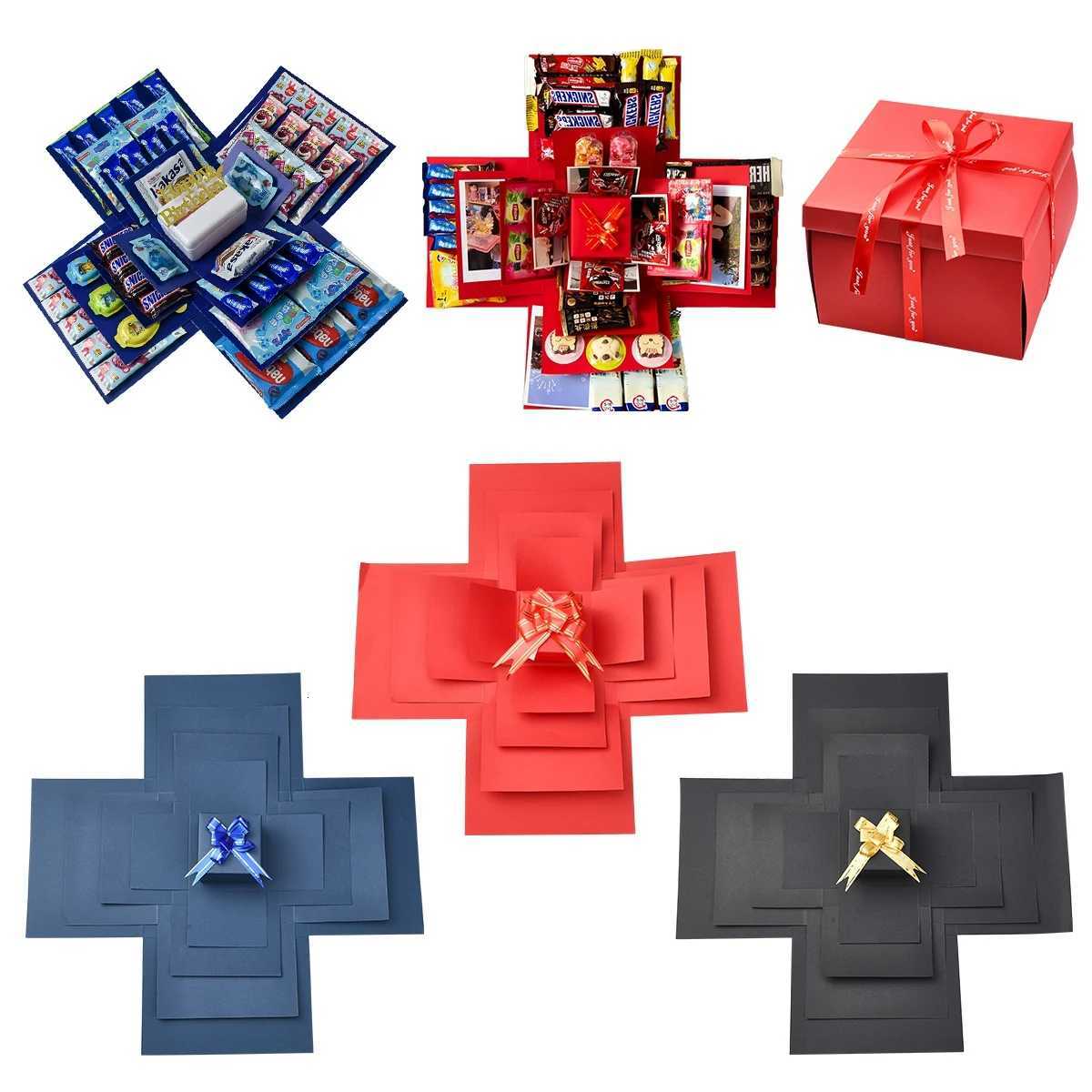 1Set Creative Explosion Box Love Memory Mti-layer Surprise DIY Photo Album as Birthday Anniversary Gifts H251127-image-1086327108