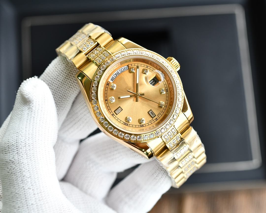 Luxury designer mens womens DAY DATE JUST watches Automatic mechanical movement watch 904L stainless steel strap luminous gifts men Wristwatches mon