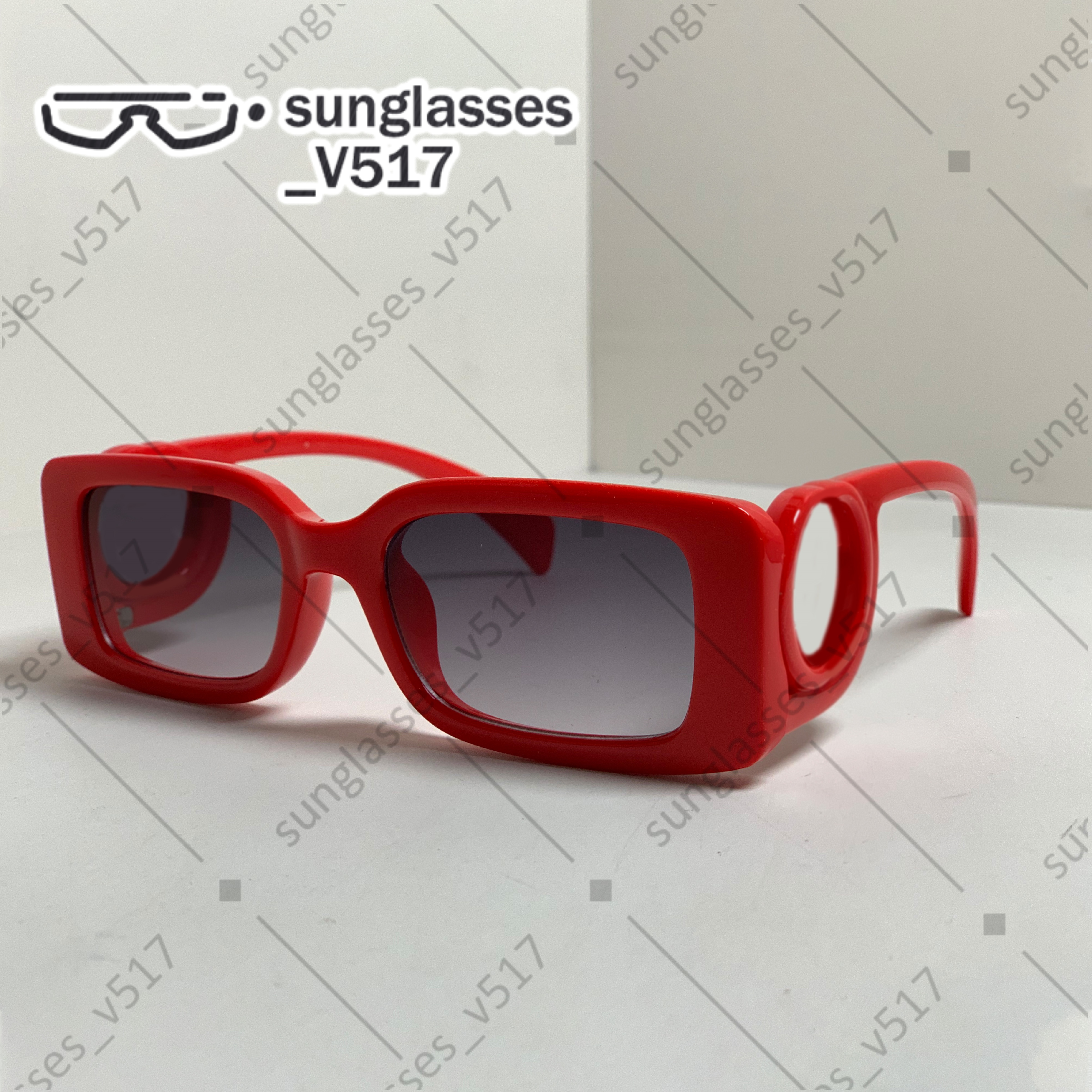 New women sunglasses Square sunglasses Rectangular Sunglasses Hollow out design Mrs men sunglasses Matching box Fashion trend UV400 designer glas-image-938581641