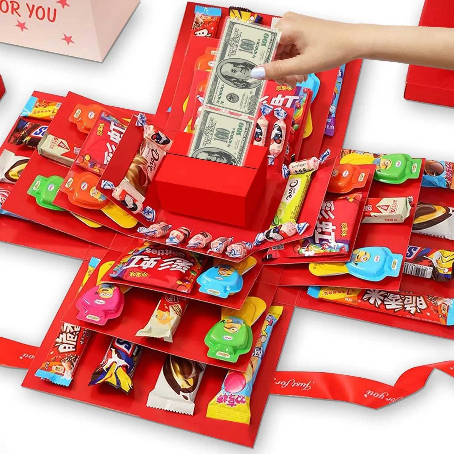 5-Layer DIY Creative Explosion Gift Box Create Various Gifts By Yourself Mysterious Self-made Gift for Birthday Christmas H251127-image-1086392251