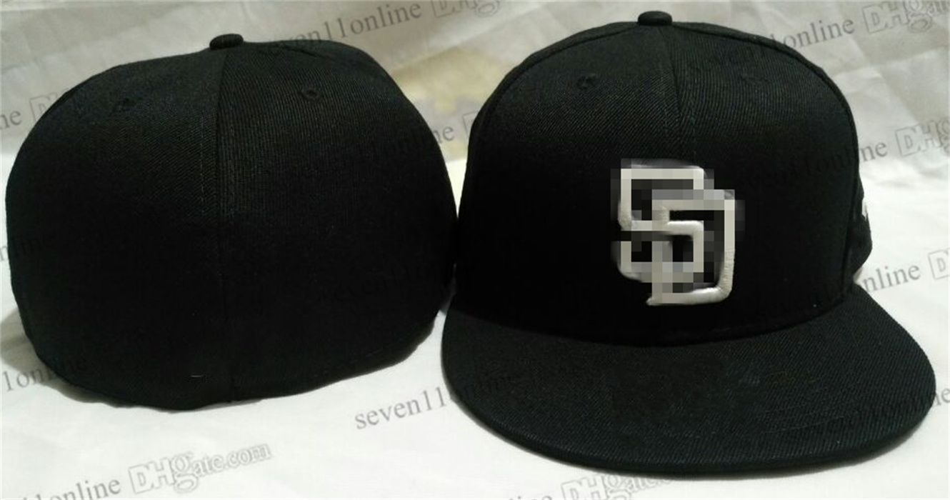 (VIP55)Designer Baseball Fitted Hat Unisex Fashion Trends Street Caps multiple Padres sd Letter stitched teams Full Closed Caps Outdoor athletics Sp