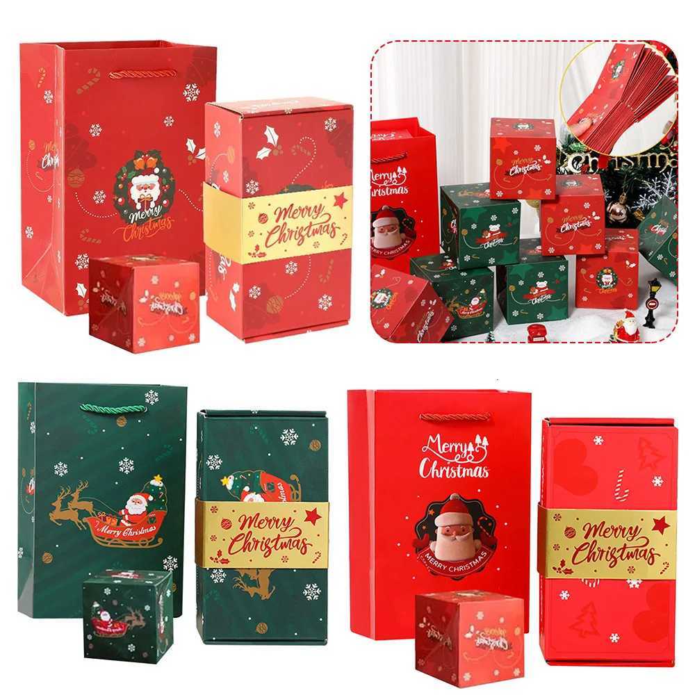 Christmas Surprise Gift Box Set DIY Folding Paper Box Explosions Envelope Surprise Gift Box Creative Holiday Gift Explosion Box H25112710-image-1086393739
