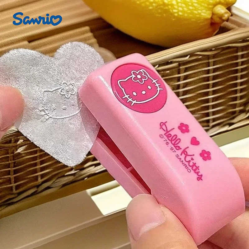 Sanrio Hello Kitty Embossing Tool Cute Cartoon knurling tool DIY KT Cat Planner Punching Machine Seal Birthday Holiday Gift H251128-image-1086418930