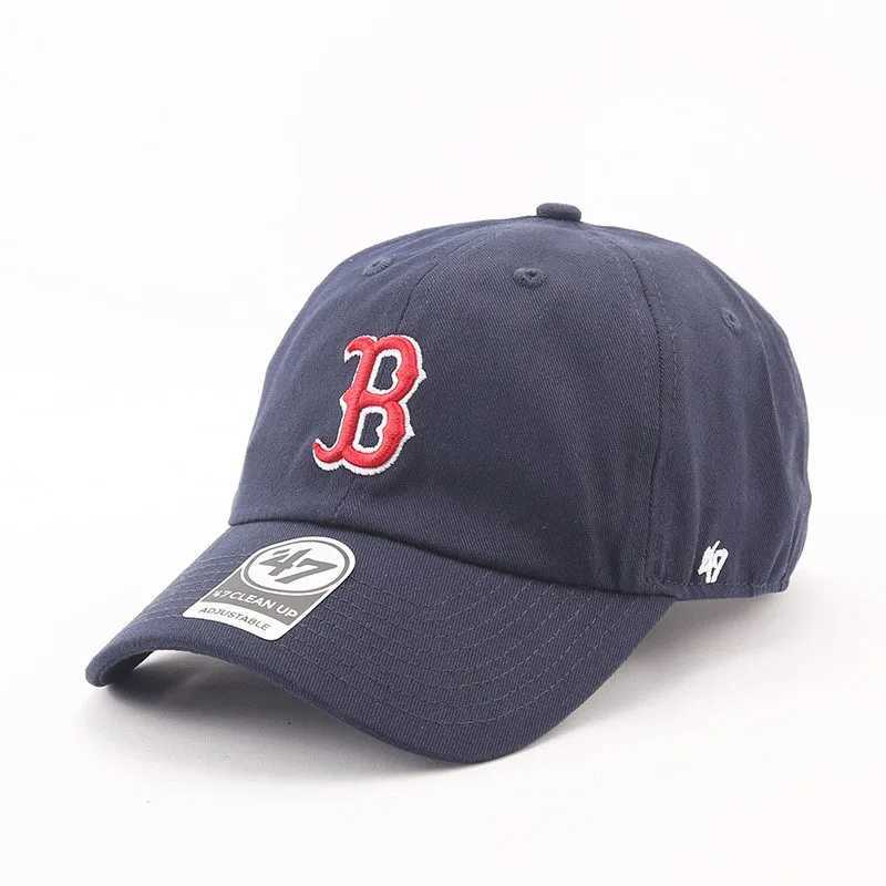 Casquette de baseball polyvalente en forme de B Sprand Summer Chaussettes rouges multicolores réglables à la mode pour hommes et femmes chapeaux