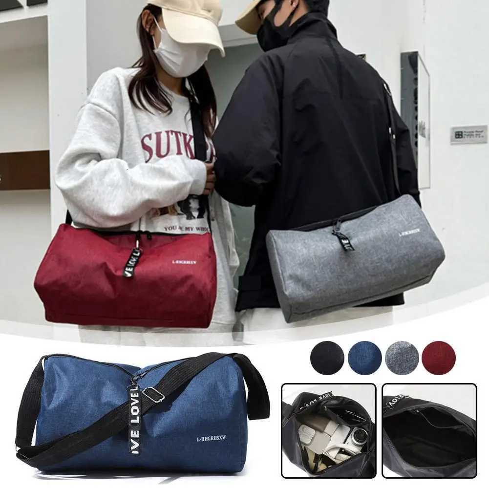 Portable Outdoor Fitness Gym Bags Mtifuncti Fitness Travel Handbag Nyl Adjustable Strap For Weekend Training Y251128-image-1086506028