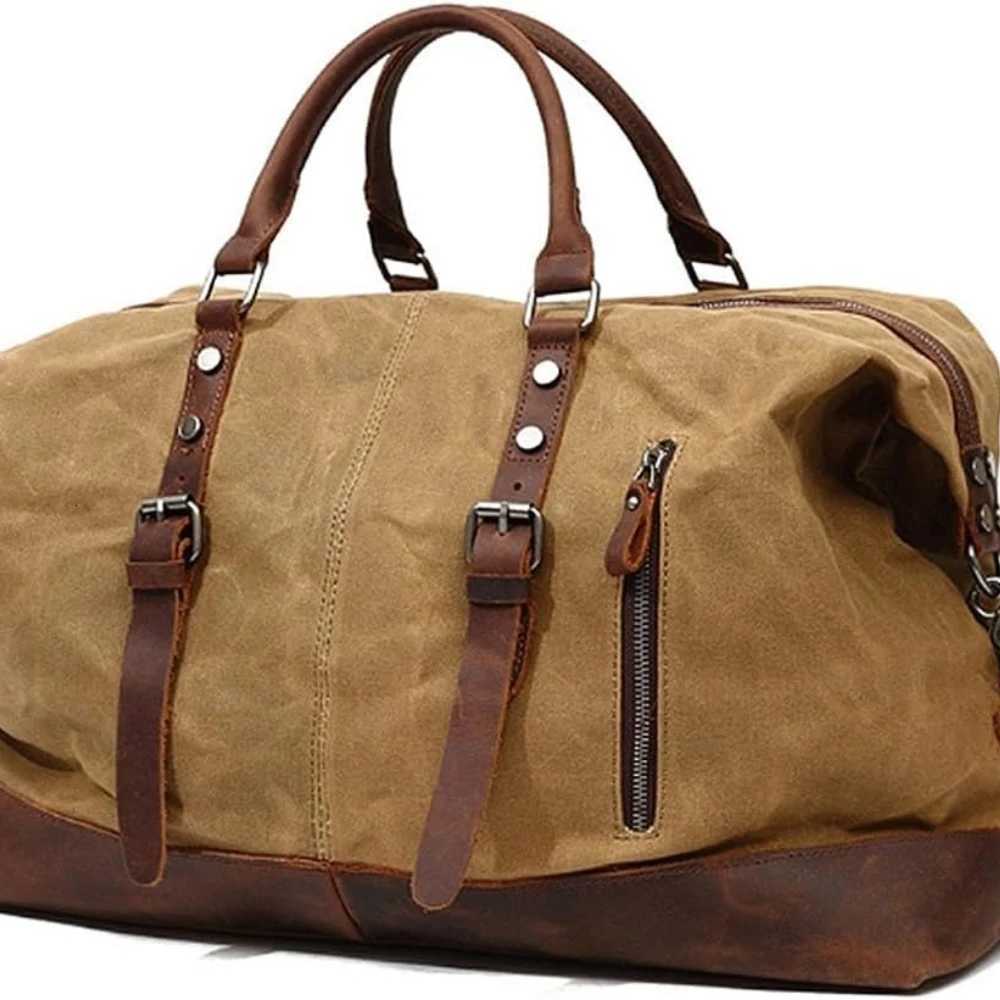 Travel Duffel Bag for Men Waterproof Duffel Bag for Overnight Weekender Gym Bag Y251128-image-1086506011
