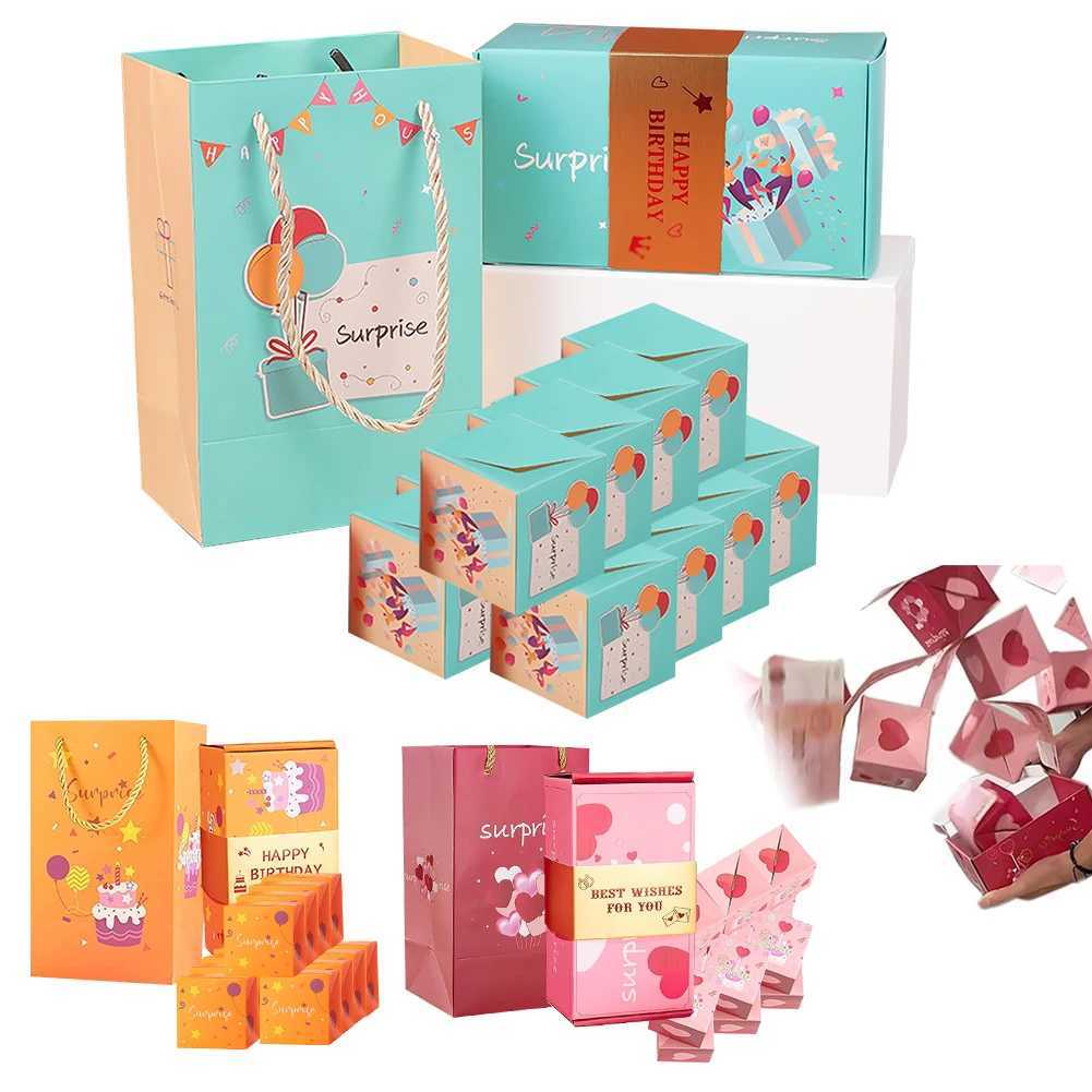 12/16/20Pcs Surprise Gift Box Creative Surprise Money Box Unique Bouncing Money Box Luxury for Birthday Anniversary Vntine H251127-image-1086391902