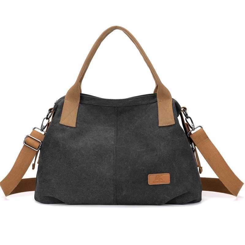 Large capacity crossbody bag for wen with a high-end sense of fi versatile shoder canvas bag for ladies cmuting and Y251128-image-1086505426