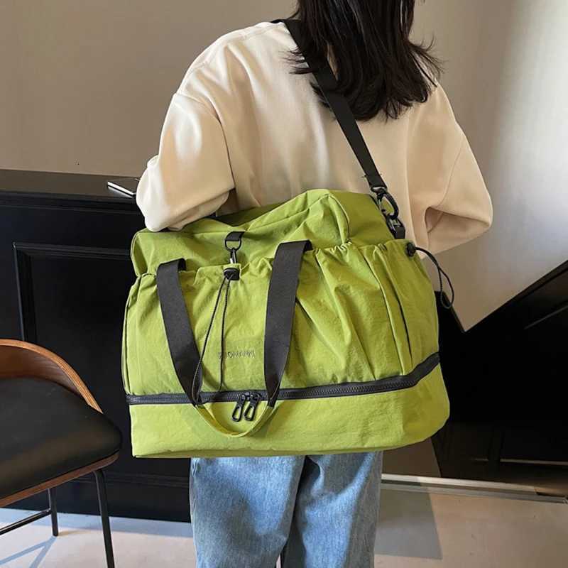 Mtifunctial Gym Fitness Sports Yoga Swimming Bag Dry Wet Separati Portable Travel Short Distance Lage Large Storage Bag Y251128-image-1086506131
