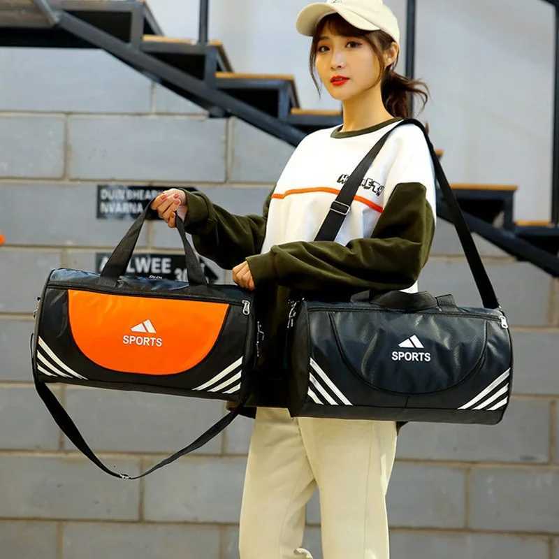 Handbag for Men and Wen Sports Yoga Swimming Fitness Bag Handheld Cylinder Large Capacity Lightweight Business Travel Bag Y251128-image-1086505870